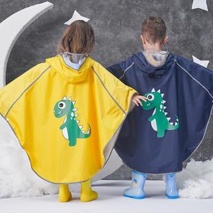 男童宝宝雨披小孩小学生防雨服幼儿园上学衣全身 儿童雨衣女斗篷式