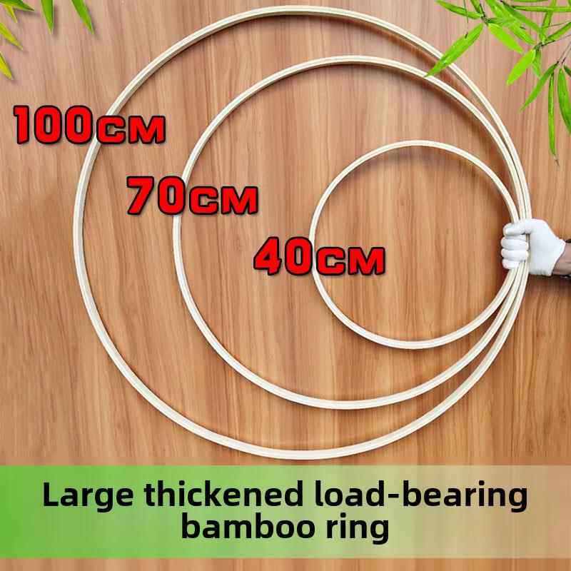 1米大号竹环竹圈木圈圆圈圆环圆形布景道具DIY手工自制吊饰材料