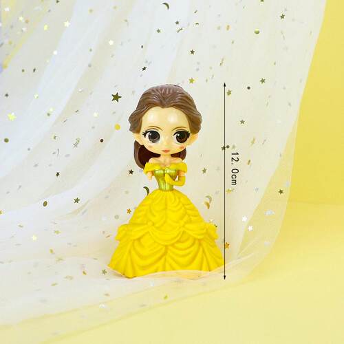 新款直销生日蛋糕装饰 公主卡通可爱摆件城堡双层生日快乐插件贝