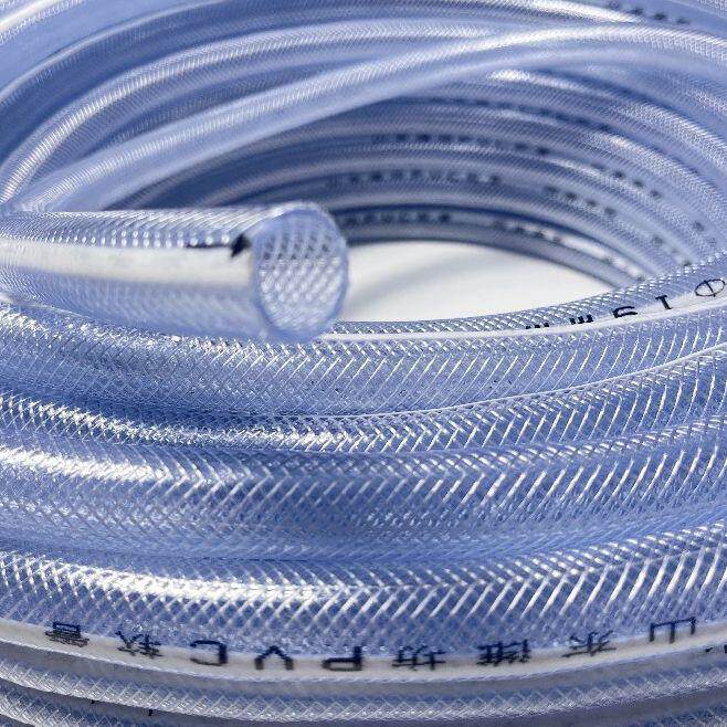 PVC纤维强管 农村浇地灌溉用管 四季柔软网纹水管 加厚耐磨耐老