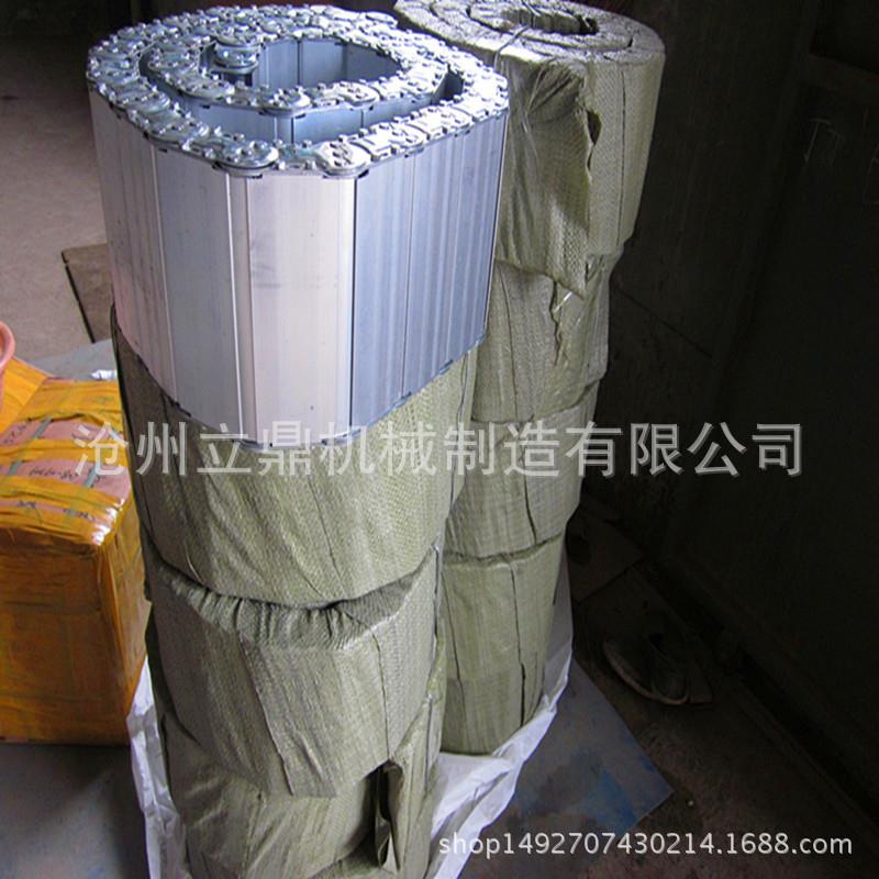 TL95型机床钢制拖链TL125系列钢铝拖链机床不锈钢拖链