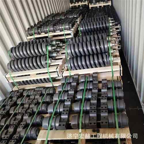 挖掘机底盘件K450-6 SK00链轨 引导轮 支4重轮 托带S轮零售