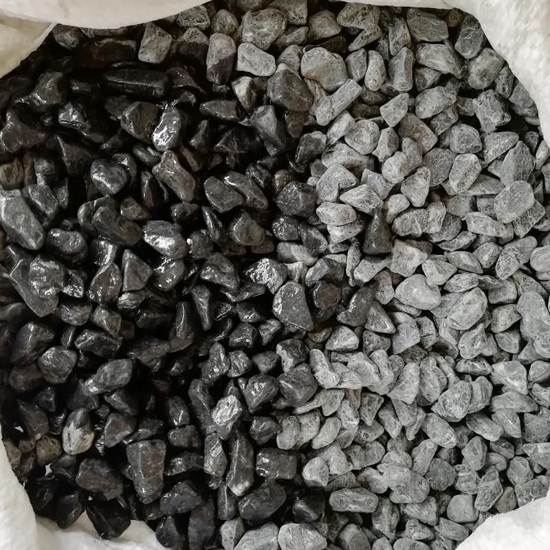 天津黑色砾石水洗石庭院造景碎石子灰色铺路石头枯山水室内花园青图片