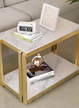 KH轻奢高端客几厅岩板发边几边柜角简约现代沙小HUI67980茶沙发边