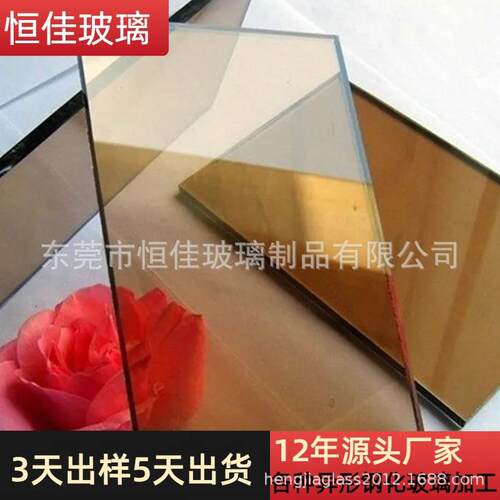 玻璃厂家供应茶玻茶色钢化玻璃茶色玻璃灯具桌面家具彩色玻璃