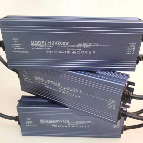 LED防水开关电源200W户外防雨电源12V防水驱动开关电源