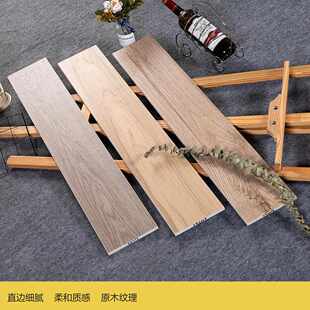 厂家批发木纹砖全瓷直边200X1200卧室客厅仿实木瓷砖防滑原木日式