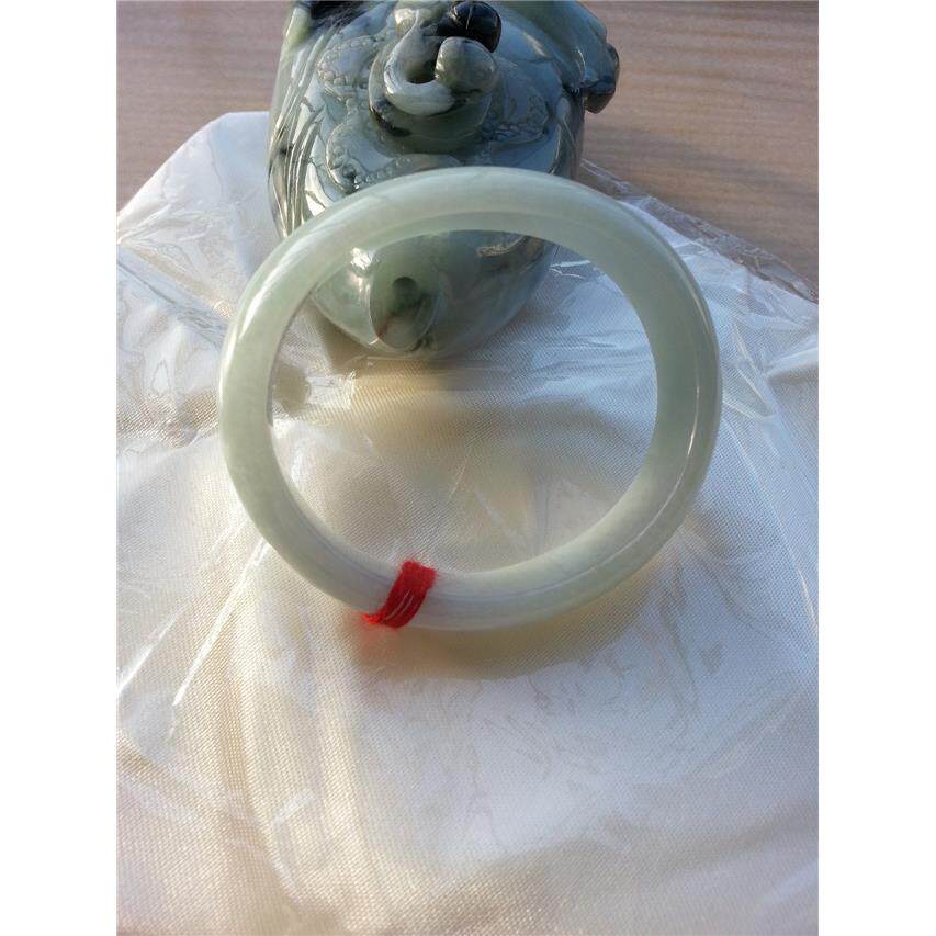 玉器工艺品翡翠玉贵妃玉镯子缅甸翡翠玉椭圆形女款贵妃玉镯