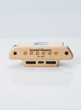 声音猎人AC-35S吉他拾音器免开孔安装三系统拾音指弹打板木吉他