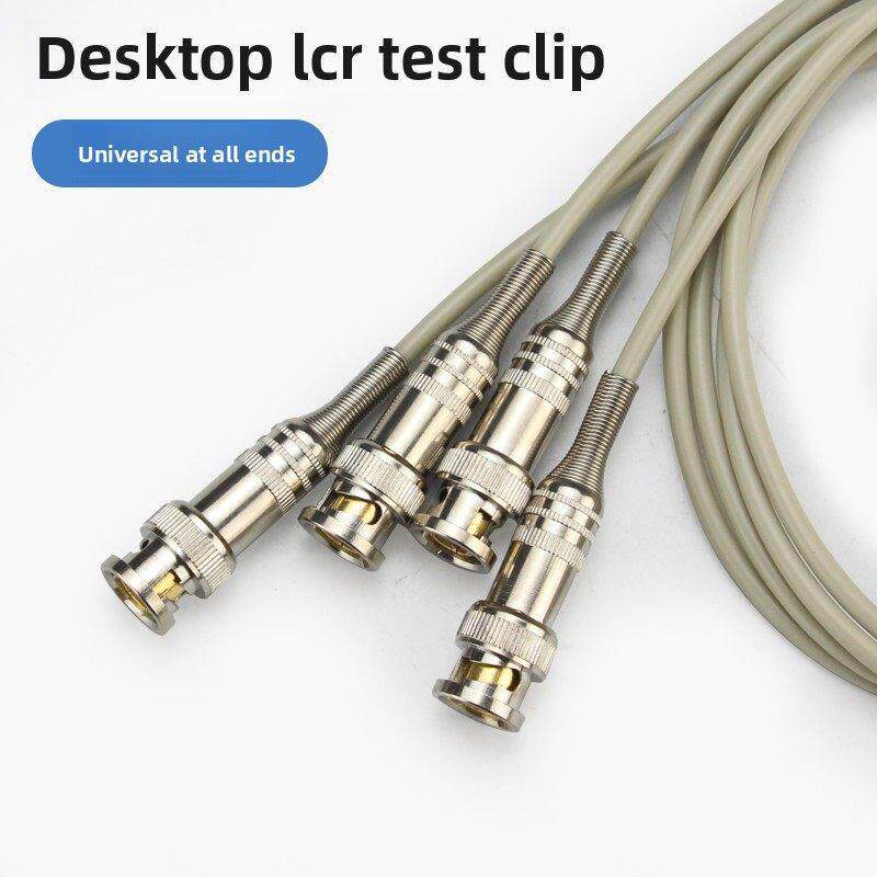 数字电桥贴片测试夹LCR开尔文电容电感SMD万用表线台式直流低电阻