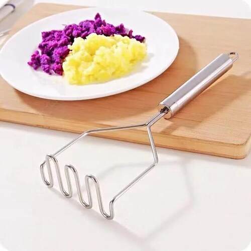 Potato masher , stainless steel