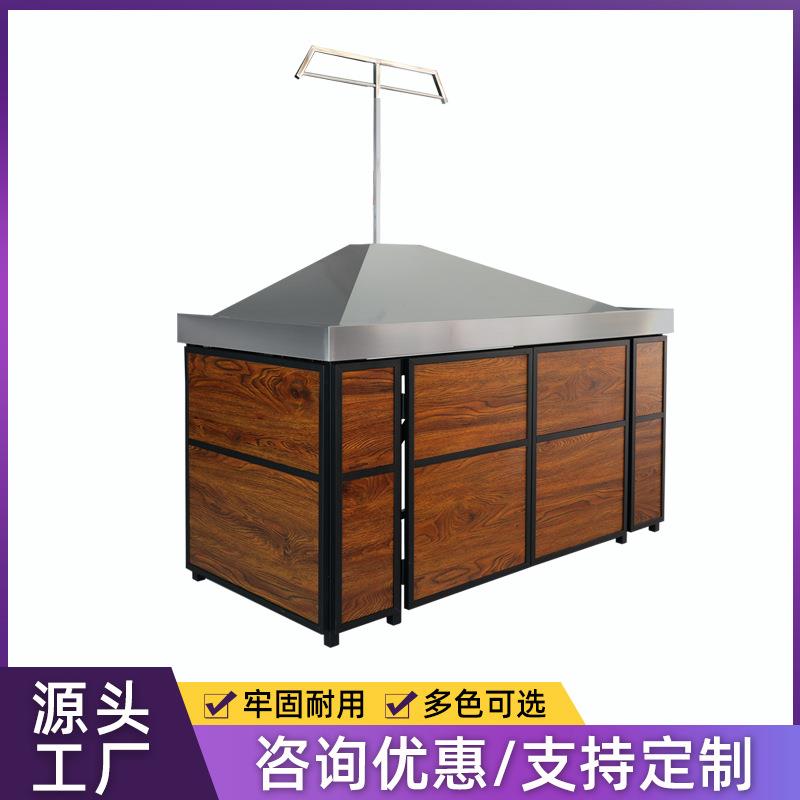 不锈钢超市架蔬菜货架架子水果货柜生展示鲜摆置997物架