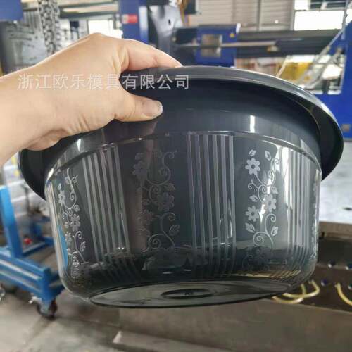 出口注塑模具塑料脸盆模具加工生活用品模具厂家直供