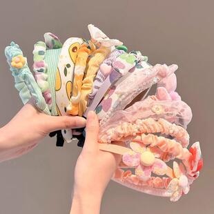 CS4858 防滑卡女童日外出 3甜美可爱蝴蝶结箍女儿童2发02发6新常款