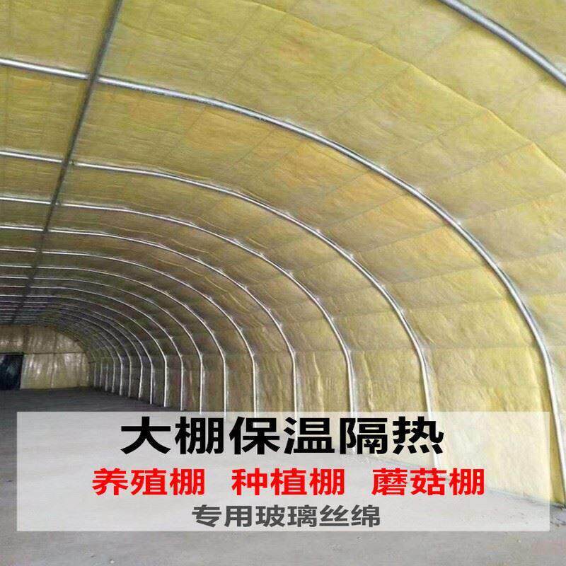 A级防火离心玻璃棉卷毡养殖大棚彩钢厂房隔热保温棉吸音隔音岩棉
