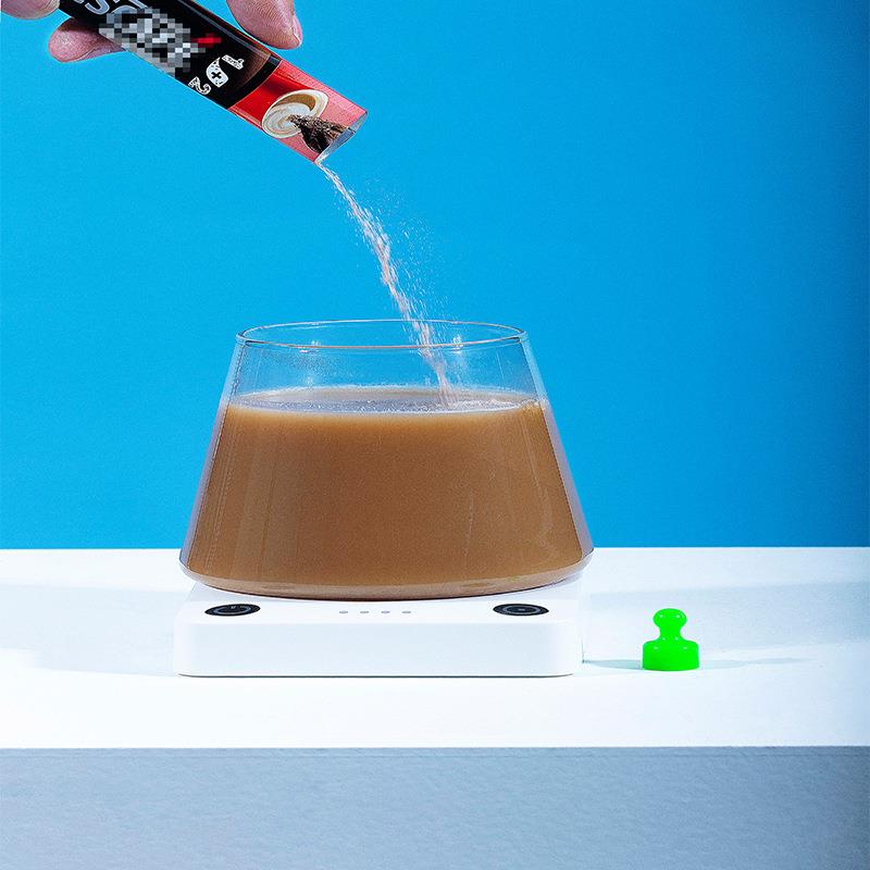全自动新款咖啡奶茶搅拌器可调速磁力棒搅拌杯垫