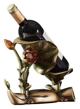 轻奢佳藕天成玄关餐边柜红酒架摆件家居客厅酒柜电视柜装饰品酒托