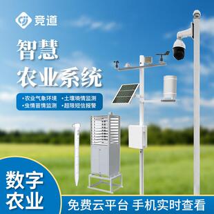 智慧农业系统标准农田虫情苗情土壤墒情气象站农业四情监测站