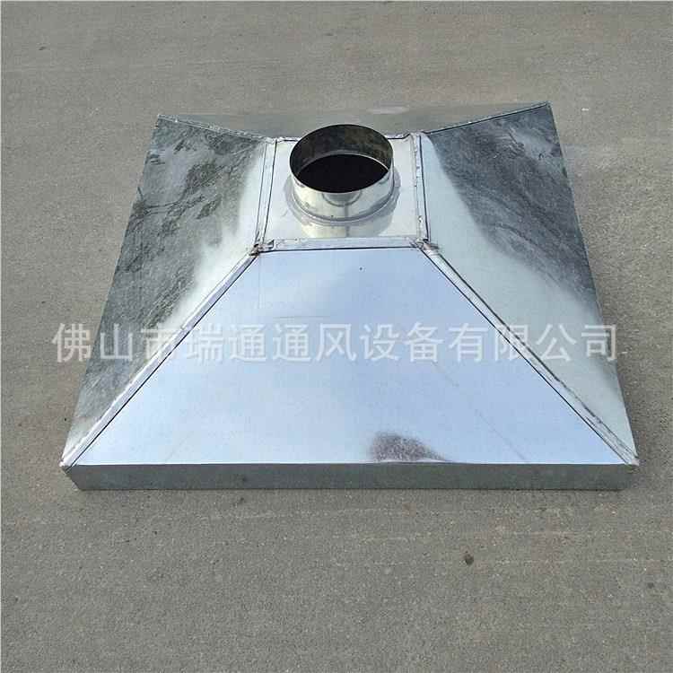厂家直供锌铁皮集收NIO气罩厨房排烟吸尘烟罩不镀钢锈集罩