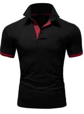 4-pack summer men’s short-sleeve polo shirts with turn-down