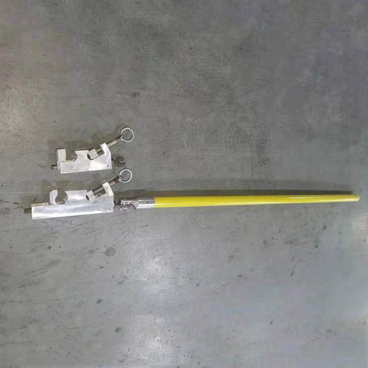 带电作业双钩线夹绝缘操作杆锁线夹头导线大小头接线器导线夹具