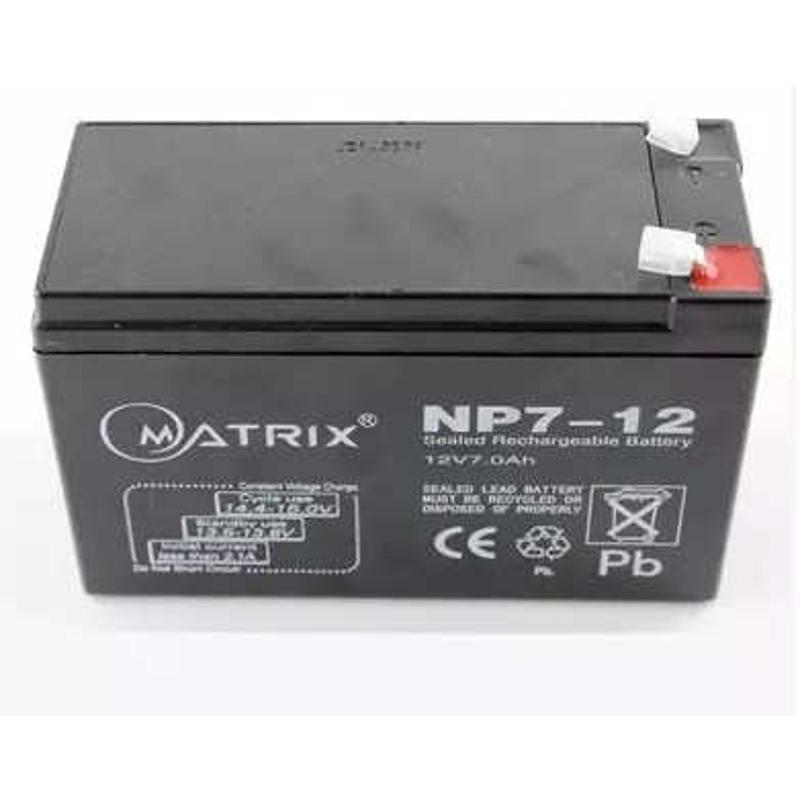 MATRIX矩阵蓄电池NP4.5-12 12V4.5Ah5A7A12V9A12A电梯消防报警器