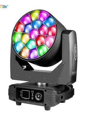 19pcs15WRGBW4in1LEDBigBeeEyeBeamWashMovingHead