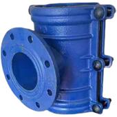 哈夫节铸铁马鞍三通增接口分水三通铁管塑料管增接口变径分水定制