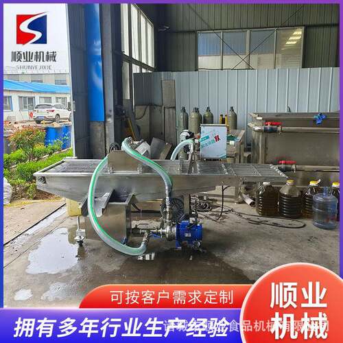 全自动上浆机淋浆机 虾饼自动裹浆裹糠机设备 脆皮鸡腿上浆机厂家