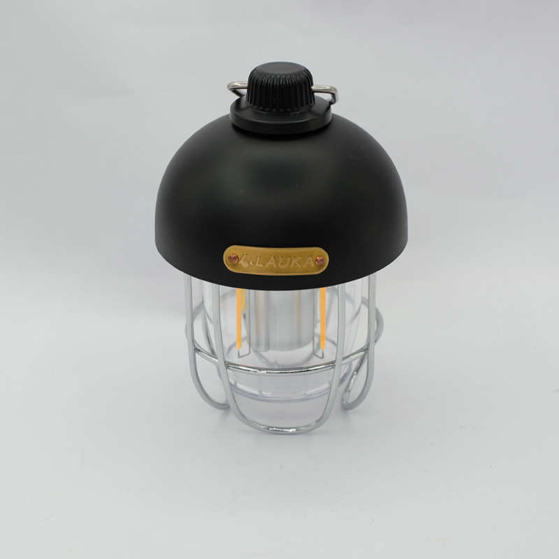 松果灯橡果灯4500毫安400流明复古铁艺灯充电挂式LED野营灯充电式