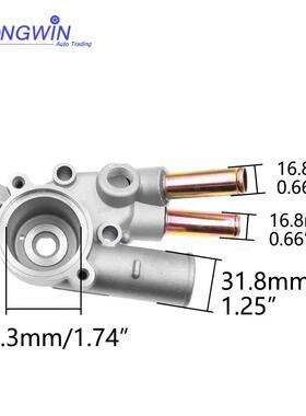 适用于卡罗拉恒温器外壳进水口16323-15060