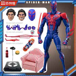 CT厂SHF纵横宇宙2099蜘蛛侠米格尔奥哈拉 迈尔斯可动手办模型玩具