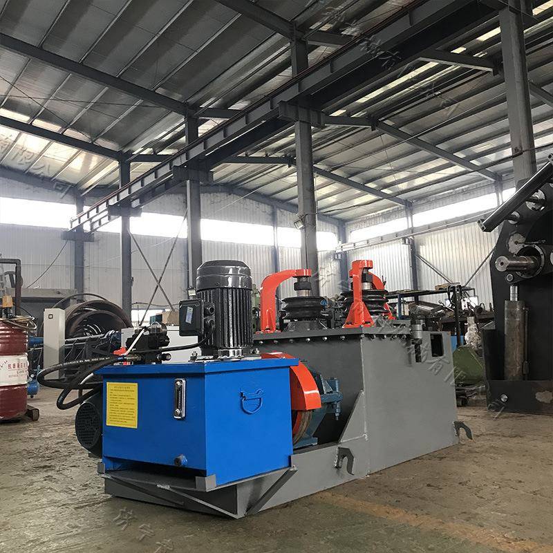液压型角铁卷圆机法兰圆环成型机 高架桥护栏加工角铁弯弧机