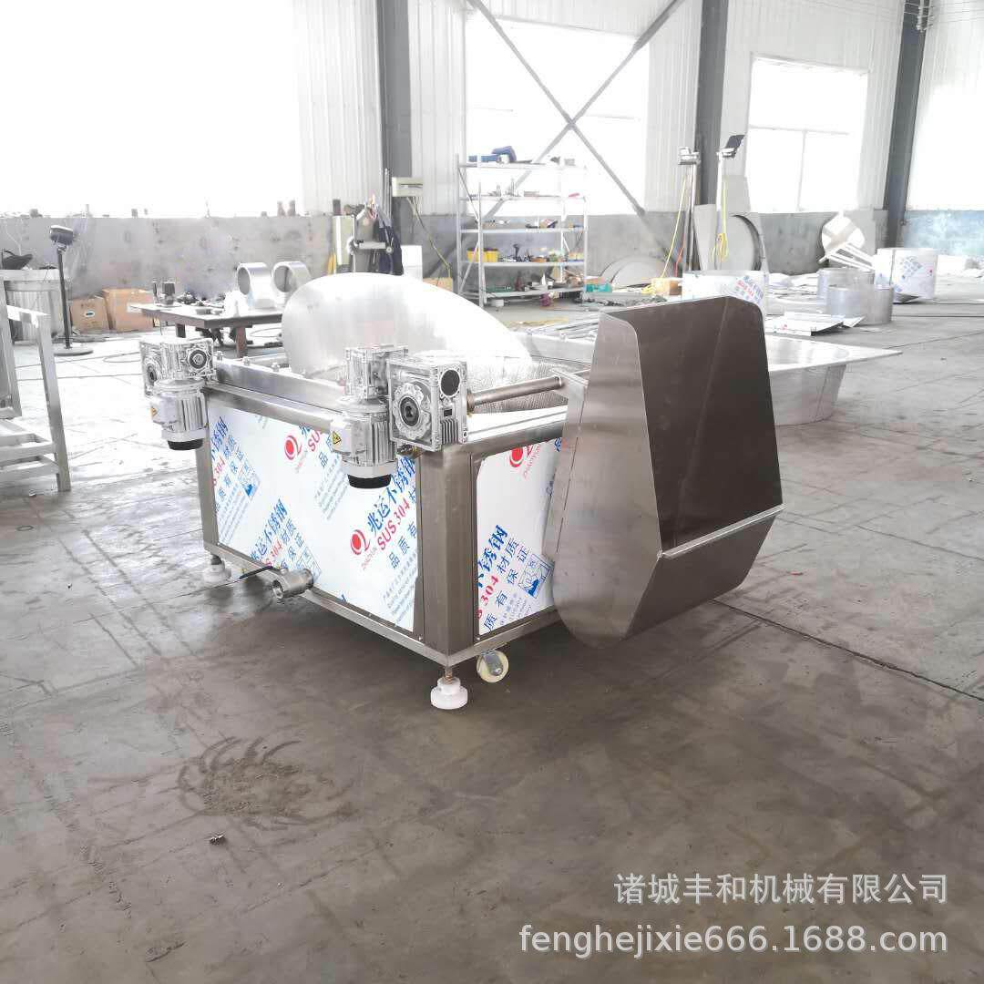 全自动电加热油炸机油豆腐油炸机自动控温鱼仔油炸锅肉脂渣油炸机
