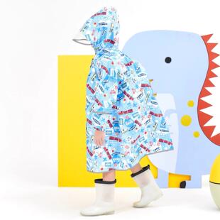 2025新日系卡通儿童防水雨衣男女童两件式 环保速干雨披小学生幼儿