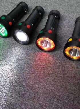 袖路珍信号灯手BQ31J00持式信号电筒铁信号灯便携式双色信QXN号齐