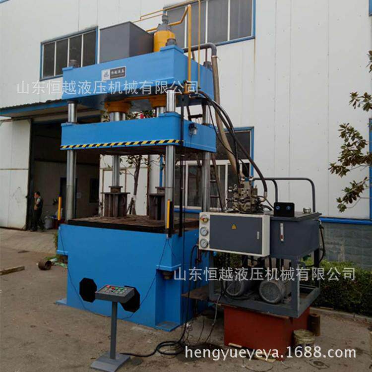 厂家定制大型三梁四柱液压垫拉伸成型压力机400吨大台面液压机