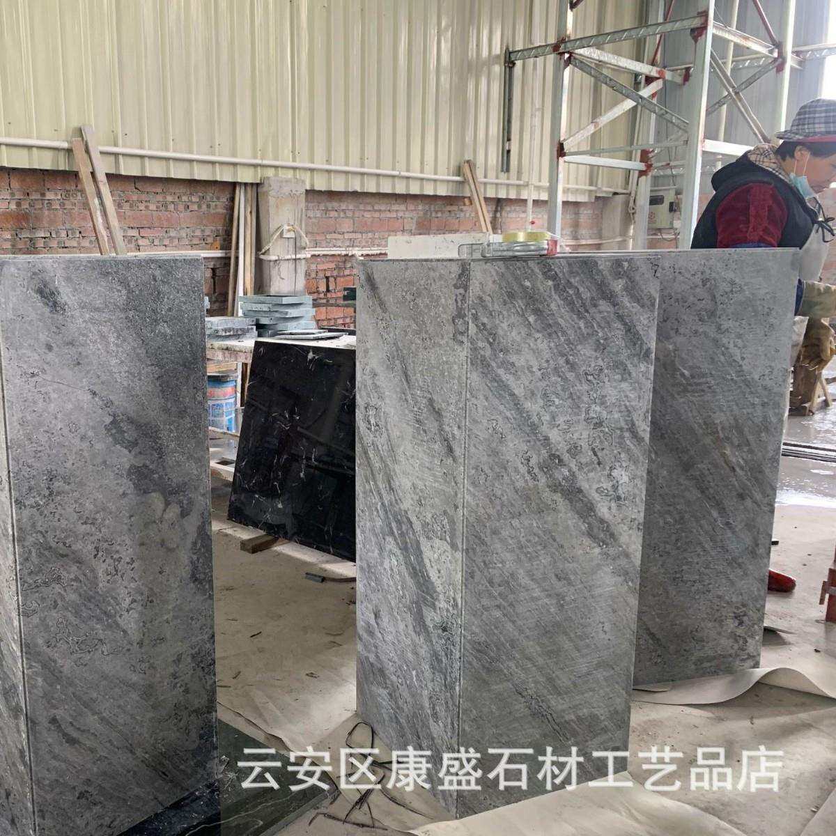 人造大理石底座现代雕塑摆件展示台酒店别墅大堂工艺品基座