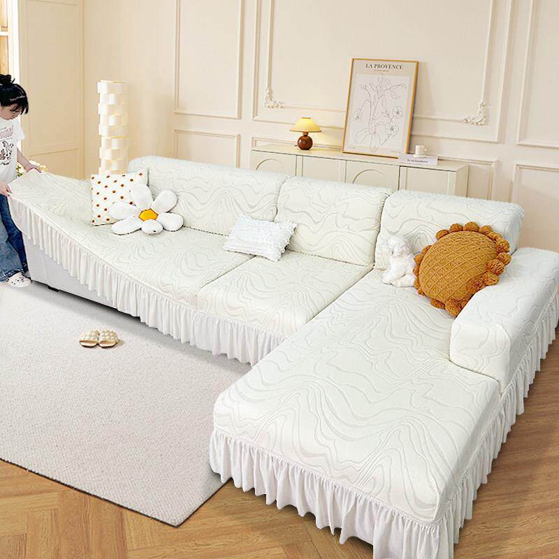 2025新款沙发套罩套防猫抓三位一贵妃床包四季通用全包保护套罩