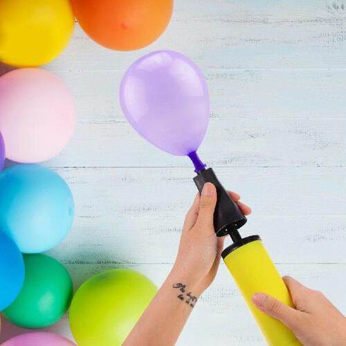 3pcs Handheld Balloon Pump Manual Air Inflator Portable