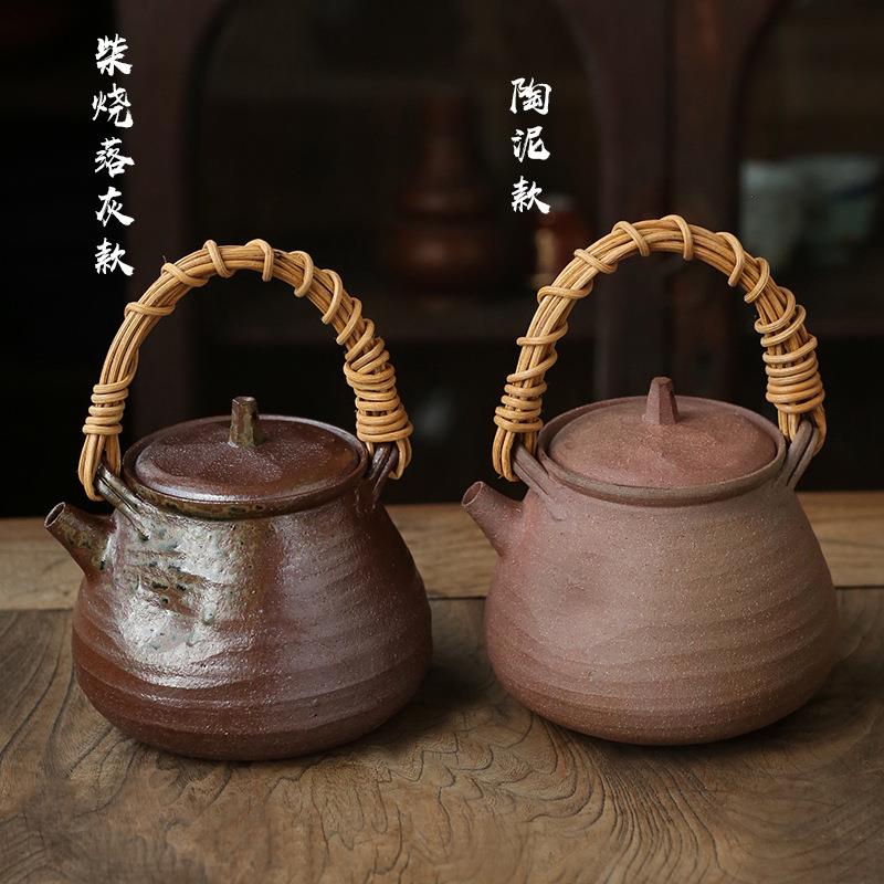 陶壶砂铫 手拉烧水煮茶壶 风炉白泥凉炉潮州工夫茶炉 火炭炉 碳炉