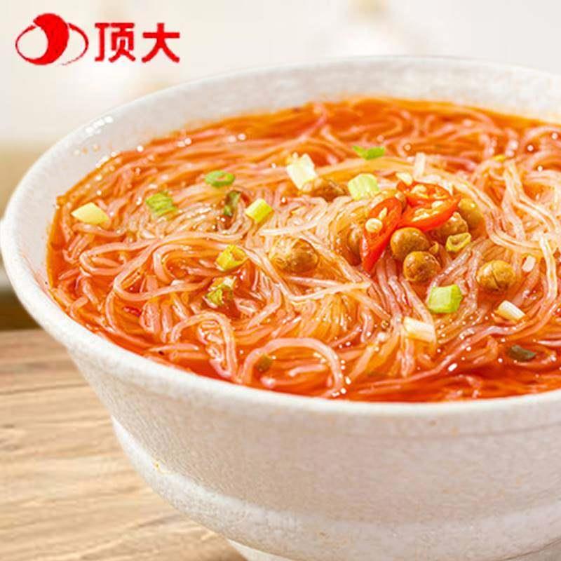 顶大粉丝105克x20袋整箱泡面酸辣粉非油炸速食泡面条宵夜包邮