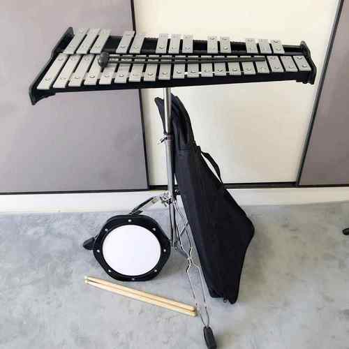 高档奥夫儿童专打击器 32乐音铝尔板琴钢片琴 教学教具手业敲琴木