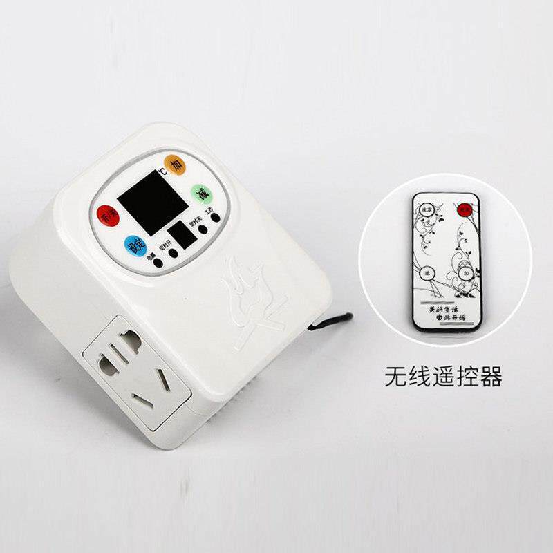 碳晶墙暖温控器取暖器温度控制器控温开关插座遥控数显温控器