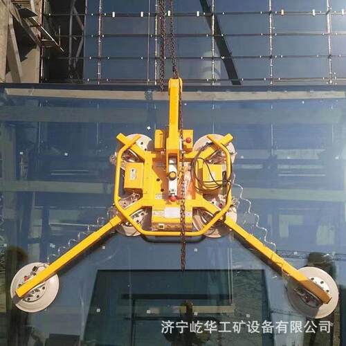 厂家供应电动旋转高空幕墙安装吸吊机 液压真空玻璃吸盘