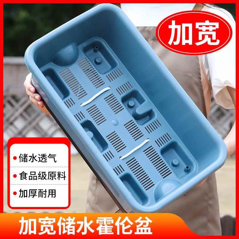 欧林泽花盆种菜盆家用简约阳台种菜盆楼顶种菜专用盆自吸水特大号