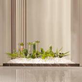 仿真绿植热带仙人掌造景室内假植物公司前台角落微景观装 饰软装