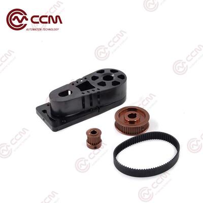 CCMW40 机床数控高速往复同步带传动直线滑块导轨大小轮变速套件