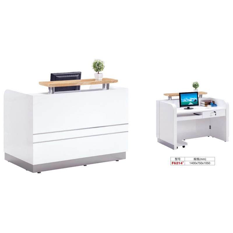 时尚烤漆前台现代接待台迎宾台简约收银台吧台咨询台