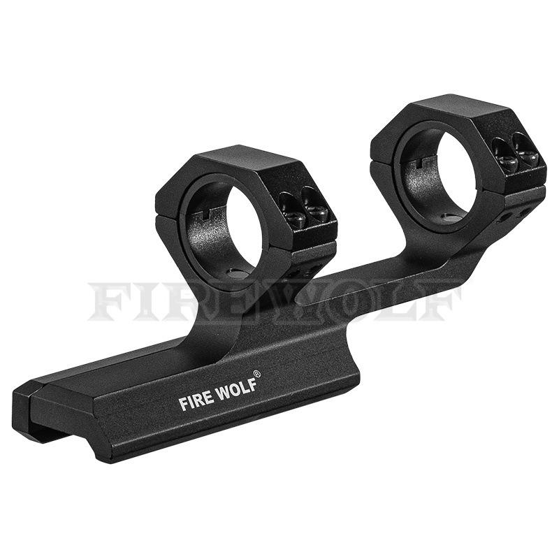 Firewolf 新款41060高品质连体后延瞄夹25/30MM 5051B 按扣卡槽